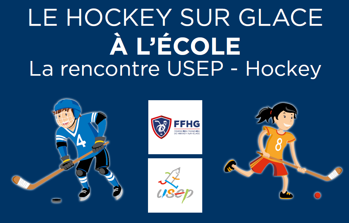 Le hockey sur glace à l’école : la rencontre USEP hockey